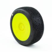 PROCIRCUIT - Pneus Hot Dice v2 C1 Supert-Soft -  Jantes Jaune (2)