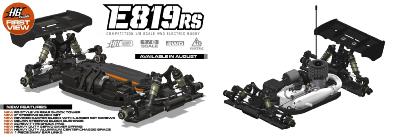 Piéces détachées et options 1/8e TT HB racing D/E-819 & D/E-819RS