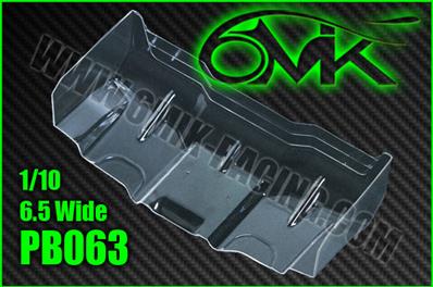 Ailerons lexan Wide 6.5" pour Buggy 1/10e (2) 6-MIK