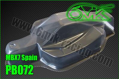 Carrosserie lexan "Spain" pour Mugen MBX-7R (non-peinte) 6-MIK