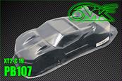 Carrosserie lexan pour Truck 1/10e XT2C 2019 non-peinte (avec aileron) 6-Mik