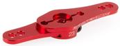 Palonnier aluminium double Sanwa rouge