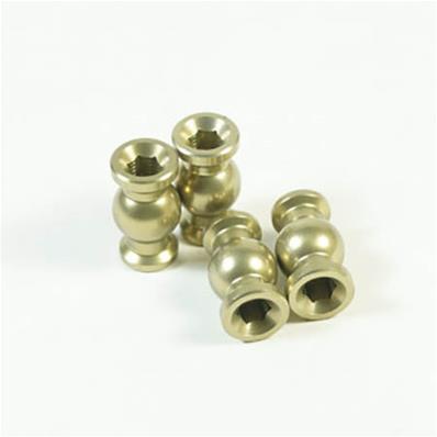 Boule de direction alu 7mm (4pc)