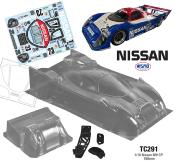 Carrosserie 1/10e N91CP Nissan (190mm) (non peinte) TEAM-C