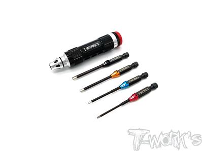 Set complet de embouts allen pour visseuse avec manche T-WORKS