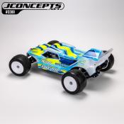 NEW - Carrosserie non-peinte Finnisher T7 / TLR 22X-T / T6.4 avec aileron arrière J-CONCEPTS