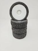 PNEUS SPIDERWEB EVO GOMME M3 MONTÉS SUR JANTES BLANCHES (4) - 5% D'USURES VP-PRO