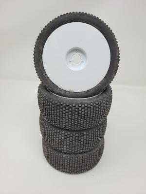PNEUS WS01 GOMME 25N MONTÉS SUR JANTES BLANCHES (4) - 5% D'USURES WS LINE