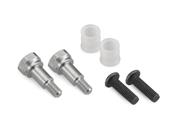 Titanium shock stand-offs short