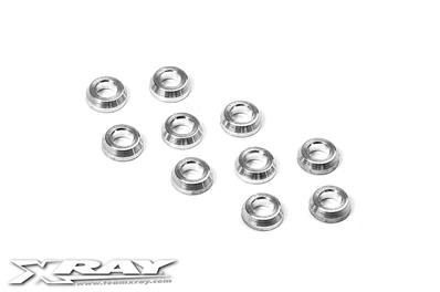 Rondelles coniques aluminiums (10) XB4 X-RAY