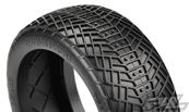 Pneus "Positron" MC (argile) seul avec inserts (2) PROLINE RACING