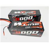 Accu Lipo 9000 120C 4S 15.2V HV (prise XT90) WS-LINE
