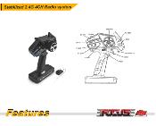 Buggy FOCUS 1/8e 4WD 6S 150 Amp RTR FS-RACING