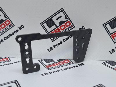 Platine carbone 3mm servo gaz pour MP11 (IF703) LR PROD