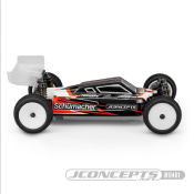 Carrosserie non-peinte S2 pour Schumacher Cougar LD2 avec aileron "Turf" J-Concepts