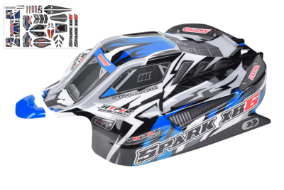 Carrosserie peinte bleu SPARK XB6 CORALLY