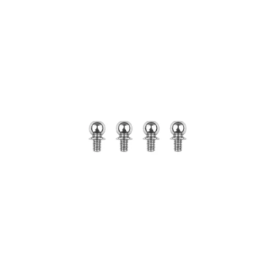 Rotules HD courtes 4mm (4) RC10 TEAM-ASSOCIATED