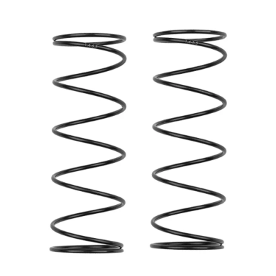 Ressorts d'amortisseurs 16mm rouges (2) 4.55 lb/in, L66, 6.50T, 1.4D TEAM-ASSOCIATED