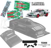 Carrosserie 1/10e Lancia StratoR ALITALIA 190mm (non peinte) TEAM-C
