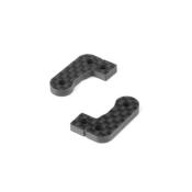 Spindles arms type A (L/R EB/ET410) (TKR6553X requires) (2) TEKNO-RC