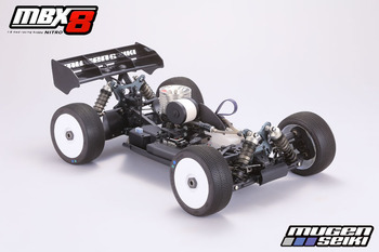 Pices dtaches et Options 1/8e TT Mugen MBX-8 Nitro et Electro