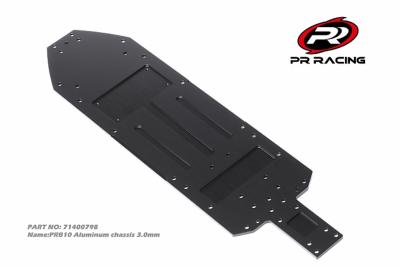 Châssis aluminium 3mm PRB10/B10TR  PR RACING
