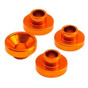 Servo washer 4.3mm orange (4) TEAM-C