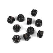 Ecrous nylstop M4 noirs (10)