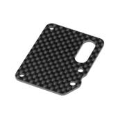 RX Tray carbon fiber EB410/ET410 (cette pièce requiert TKR6598C) TEKNO-RC