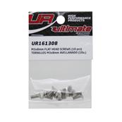 Vis M3 x 8mm têtes fraisées (10)