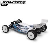 Carrosserie non-peinte "STRICKER" pour RC10 B7.1/D + aileron JCONCEPTS