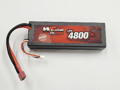 UK-Accu Stick 4800 mAh 2S 7.4V 50C (prise DEAN intégré) WS-LINE