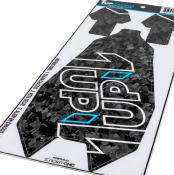Protection autocollante de chassis look Carbon Forgé pour RC10 B7.1 1UP-RACING 