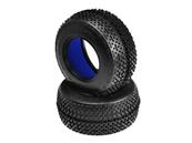 Pneus J-Concepts short-course "Goose-bumps" gomme verte + inserts (2)