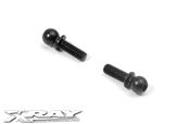 Rotules 4.9mm + filetage de 8mm (2) X-RAY