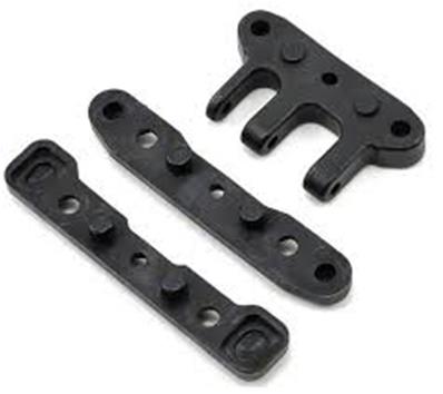 Front/rear lower plastic arm holders HOBAO RACING