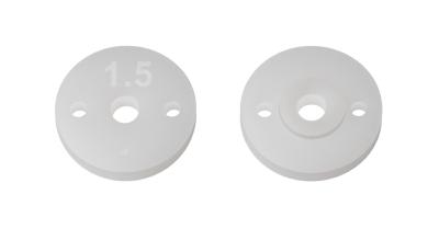 Pistons d'amortisseurs 13mm/2mm 2x1.5 (2) B6.4/B6.4D TEAM-ASSOCIATED