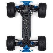 GORGON 4X2 MEGA 550 Brushed Monster Truck RTR avec batterie et chargeur, BLEU - ARRMA