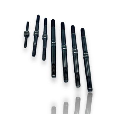 Biellettes à pas inversé Titane Noir pour Tekno NB/EB48 2.2 PROMOTION RC 