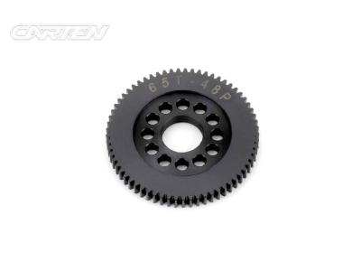 Couronne centrale 65T 48dp en delrin CNC CARTEN