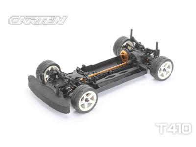 CARTEN - T410 1/10 4WD Touring Car (chassis monté 80%)