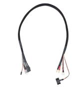 Cable de charge 4S 10AWG PK 5mm avec sonde de Temp. pour sortie chargeur XT60 LG / 45cms RC-DISCHARGER