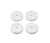 Pistons d'amortisseurs plats  16mm (6x1.3) (4) ET/NT48 2.2 TEKNO-RC