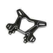 Support d'amortisseur avant noir aluminium 8X/XE LOSI