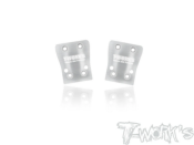 Sabots de protection de châssis inox arrières pour X-RAY XB8'26 (2pcs) T-WORK'S