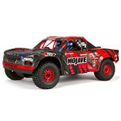 MOJAVE 1/7e 6S V2 4WD BLX Desert Truck with Spektrum Firma RTR, Red/Black ARRMA RACING