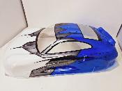 Carrosserie GT 3000 1/8e GT - Bleu et Blanc T-PRO
