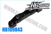 Support d'axes de triangles "B/0mm" HB RACING