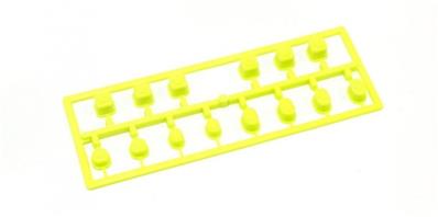 Bagues de suspension jaunes MP10 KYOSHO