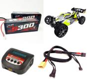 PACK-Hyper VSE-2 Brushless Buggy 1/8 150A + ACCUS + CHARGEUR WS LINE